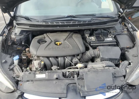 2011 Hyundai Elantra Gls from USA, damaged, VIN KMHDH4AE5BU092418